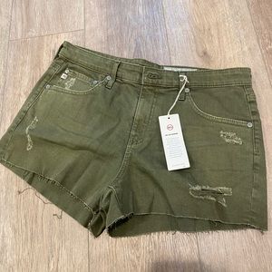 AG the Bryn cut-off shorts size 28